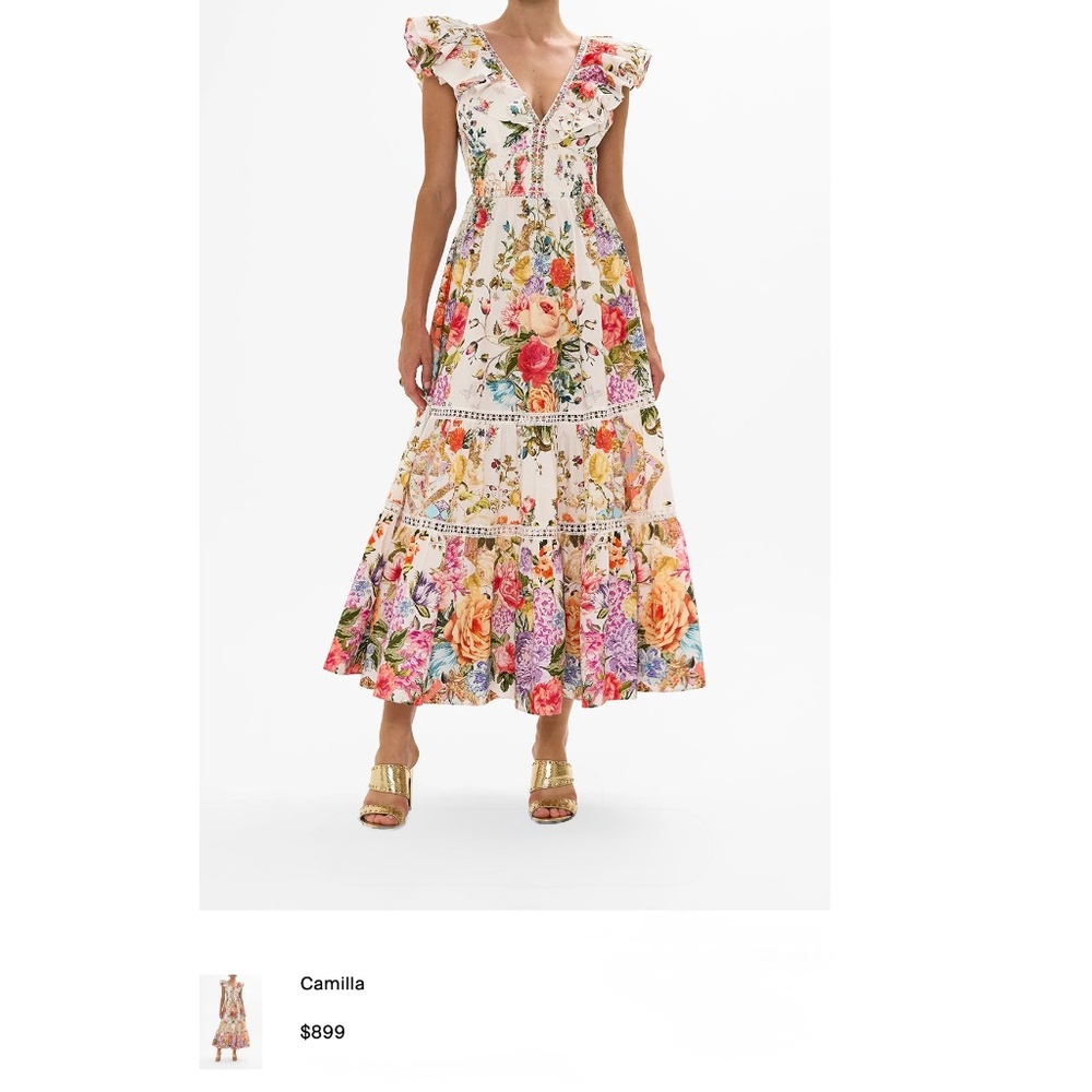 Camilla Sew Yesterday Tiered Dress - Picture 7 of 16